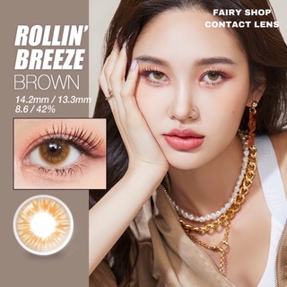 Lens 1 Ngày Rollin Breeze Daily Brown 0 độ - FAIRY SHOP CONTACT LENS