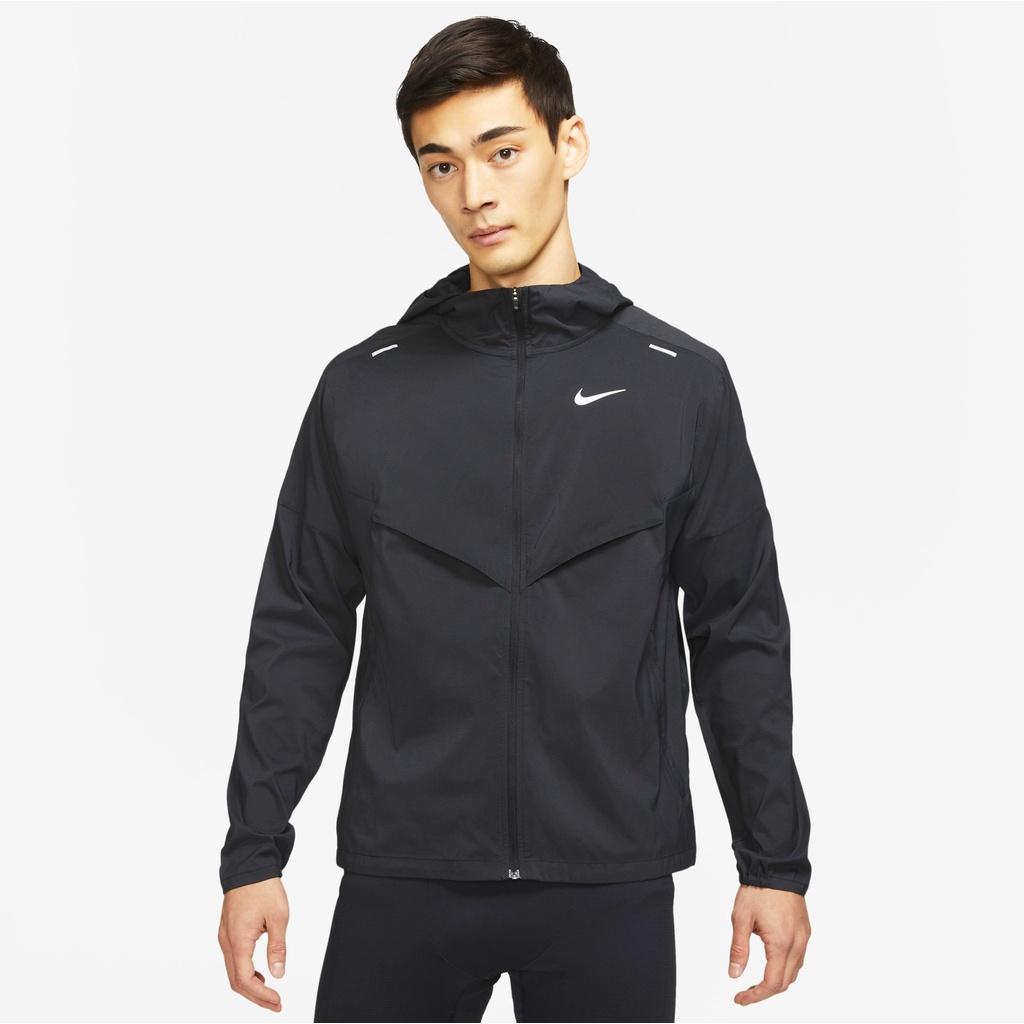 Áo Khoác Nam Nike Chính Hãng Thể Thao Windrunner Men's Running Jacket - Đen
