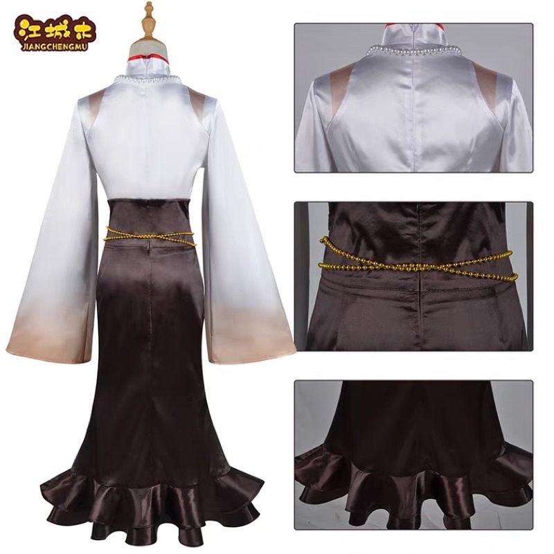 Genshin Impact x Pizza Hut Ningguang Cosplay Costume cosplay GI collab Ningguang cosplay