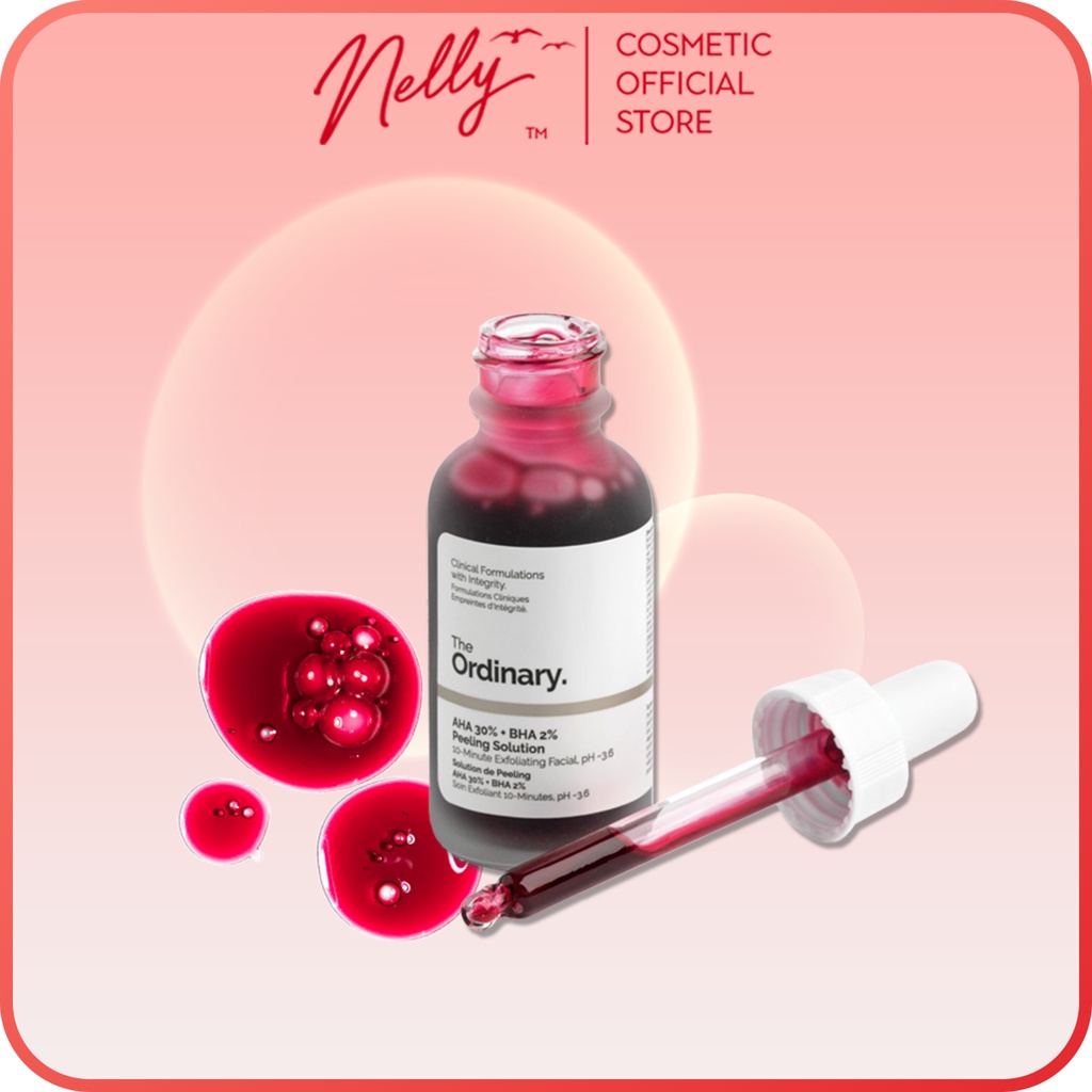 Tinh Chất The Ordinary AHA 30%+BHA 2% Peeling Solution 30ml