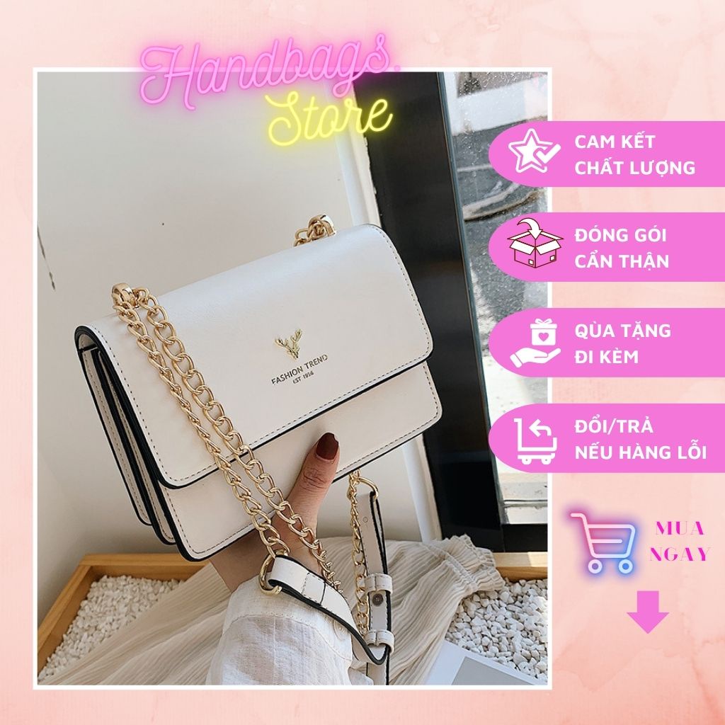 Túi xách nữ đeo chéo đẹp đeo vai thời trang đi chơi dự tiệc sang trọng trẻ trung HANDBAGS.STORE VN19