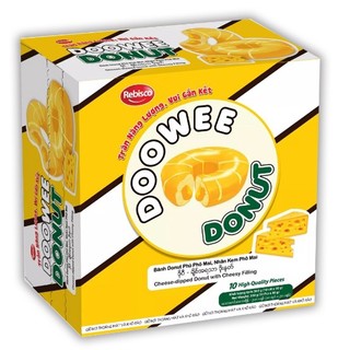 Bánh donut phủ phô mai nhân kem phô mai Doowee Donut