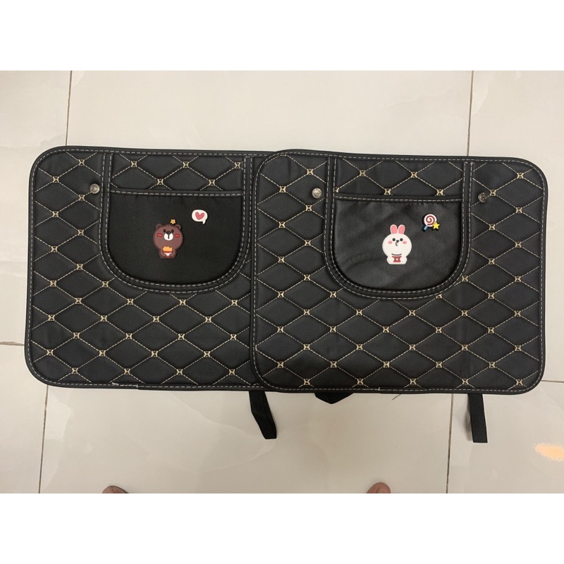 Tấm lót bảo vệ phía sau ghế ô tô, chống đạp chân, chống chầy xước cho ghế | BigBuy360 - bigbuy360.vn