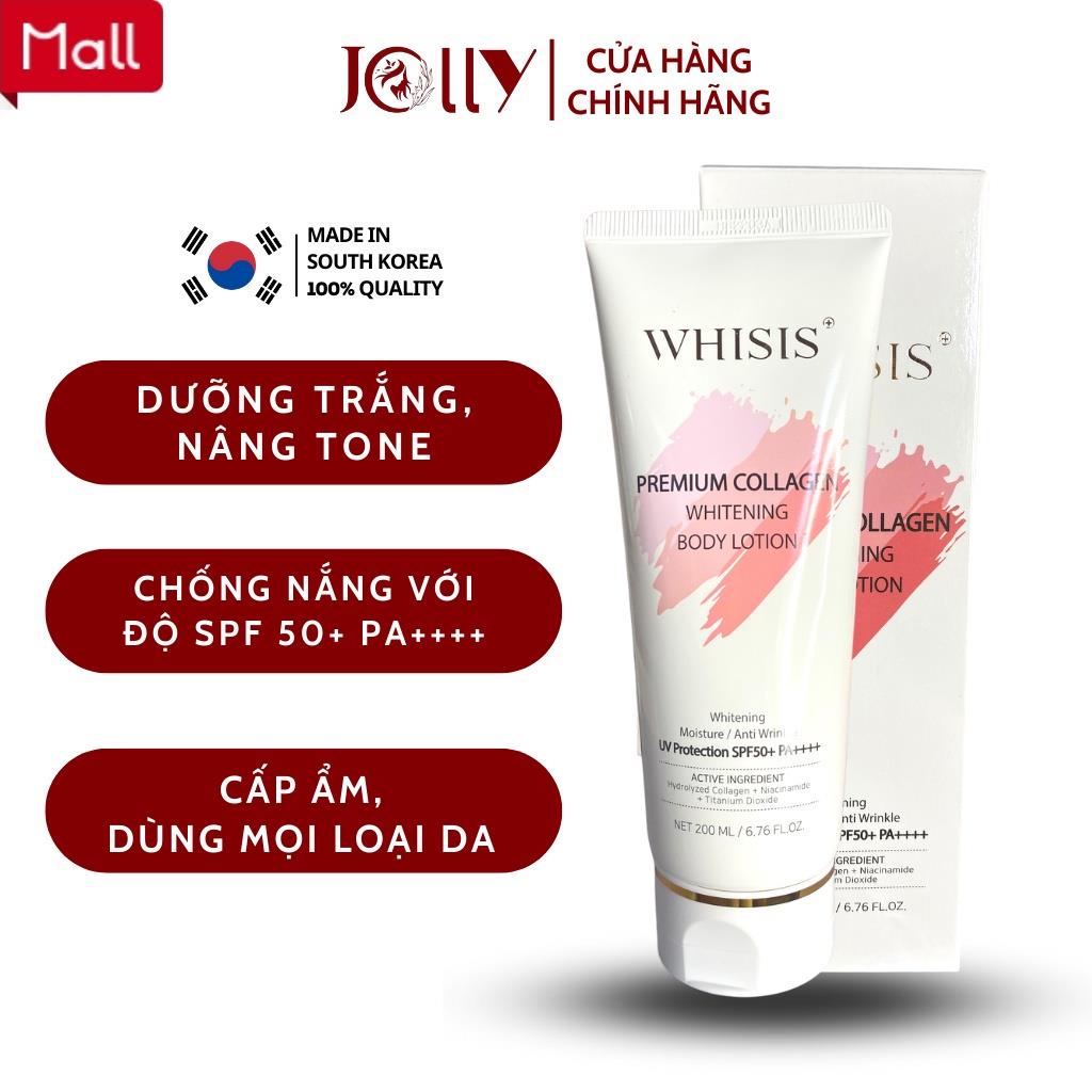 Kem Dưỡng Thể WHISIS - Kem Dưỡng Thể WHISIS Trắng Da Chống Nắng Nâng Tone