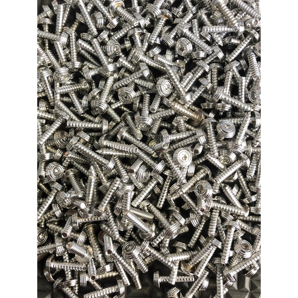 Ốc 4li răng xoắn inox 304 mẫu Thái chuyên bắt dàn áo một số dòng xe Vario,Vision,AB…