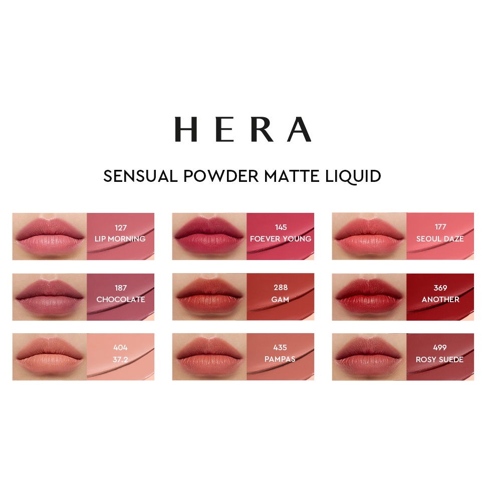 [MẪU MỚI] Son Kem Lì Hera Sensual Powder Matte Liquid