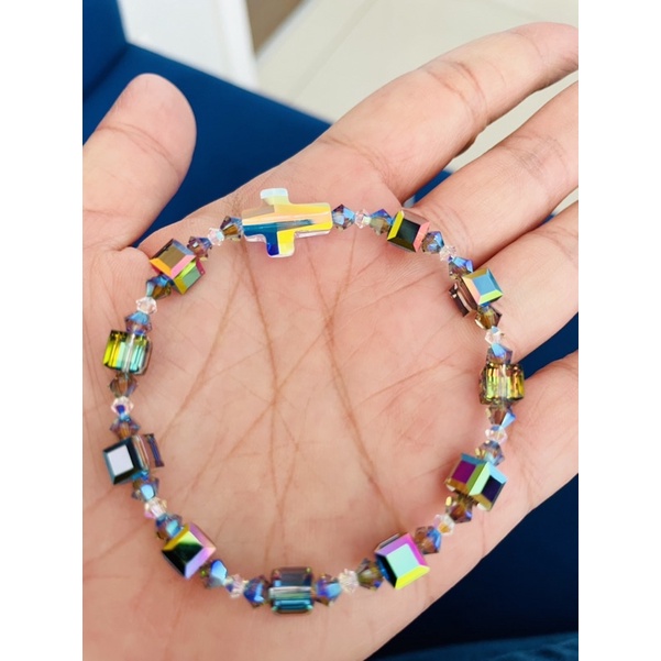 Vòng Tay-Chuỗi 10 Kinh Pha Lê Áo