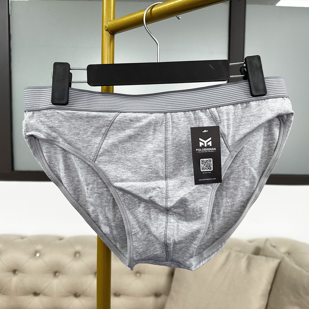 Quần Sịp Tam Giác Big Size Nam Từ 85-130KG vải cotton, Quần sịp tam giác nam big size cao cấp