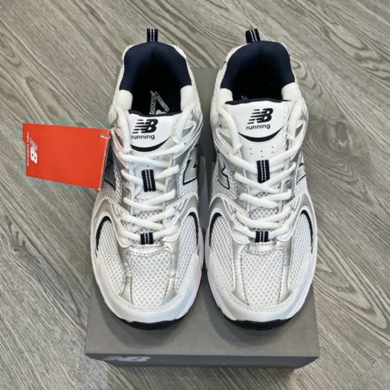 Giày Newblance530 Xám Bạc White Cao Cấp