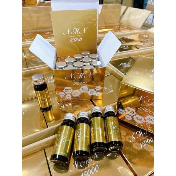 Nước uống NMN Quattro Liquid 15000 Nhật Bản