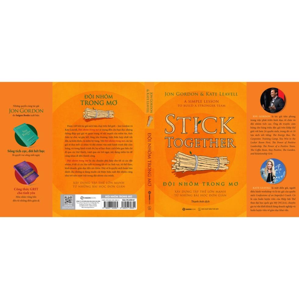 SÁCH - Đội nhóm trong mơ - Tác giả Jon Gordon , Kate Leavell  - SaiGonBooks
