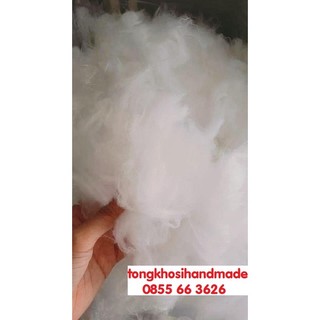 1kg gòn lông vũ nhồi gối/thú bông