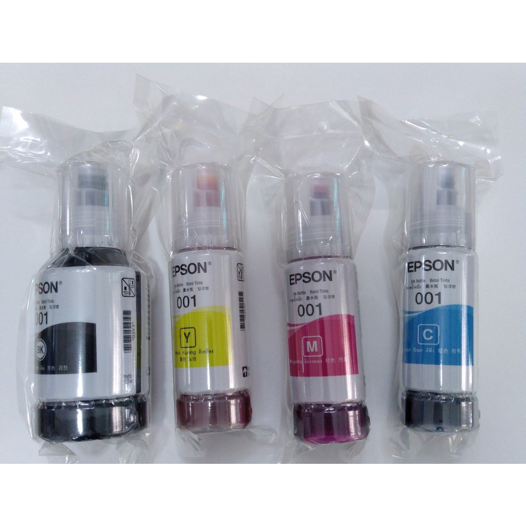 Mực epson 001 dùng cho máy in L4150/L4160/L4260/L4266/L6160/L6170/L6190/L6260/L6270/L6290 hàng nhập khẩu