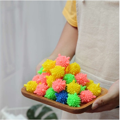 Bóng giặt mini sinh học cầu gai giặt máy, siêu tiện lợi