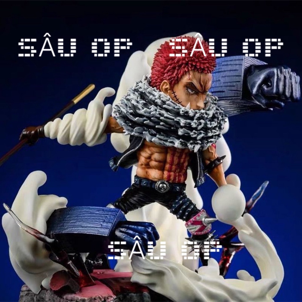 One Piece Katakuri Doflamingo Luffy mô hình G5 chiến đấu trang trí