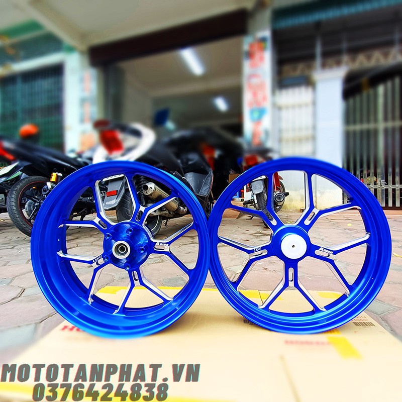 Mâm CNC Asiro 2021 Exciter 150-155 ,mâm đô winner/winnerx