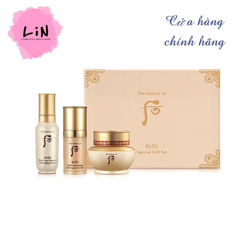 Whoo Bichup Mini Set dưỡng da 3 pcs