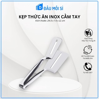 Kẹp gắp đồ ăn thức ăn nóng làm bằng thép cao cấp không gỉ khodaumoisi