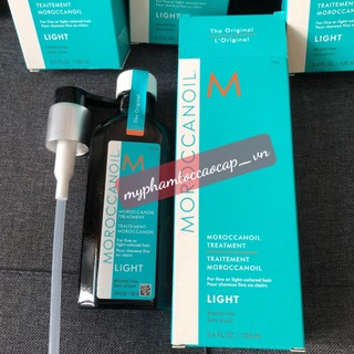 ✅(MOROCCANOIL_ISRAEL) Tinh dầu dưỡng tóc nhuộm, tóc sáng màu Moroccanoil Light 100ml-200ml