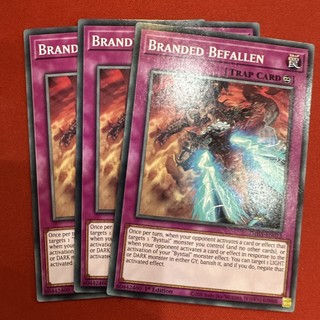 [Thẻ Bài Yugioh Chính Hãng] Branded Befallen