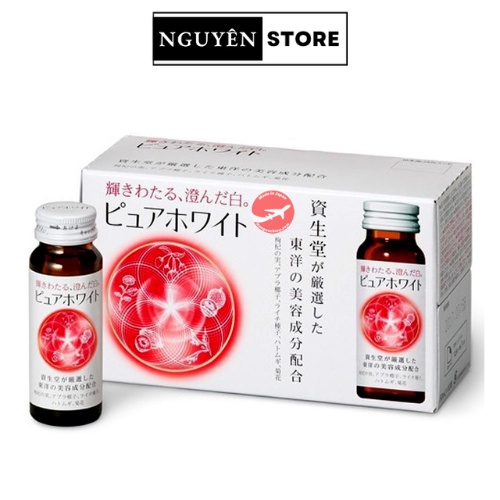 Nước uống The Collagen Shiseido Pure White Nhật Bản