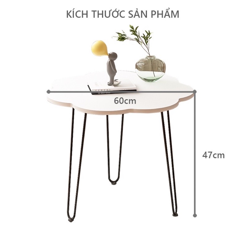 Bàn cafe đám mây decor phong cách Hàn nhãn hiệu Larot - Lm83