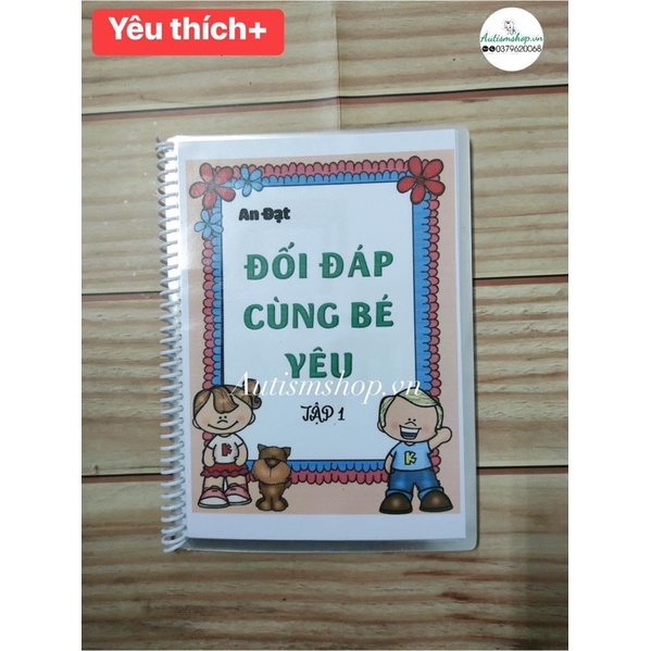 🍄Học liệu đối đáp cùng bé yêu
