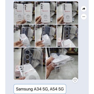 ốp Samsung A34 5G, A54 5G trong suốt Bao Ve camera