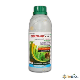 Thuốc trừ bệnh forthane 43sc | sạch bệnh xanh cây - chai 1l