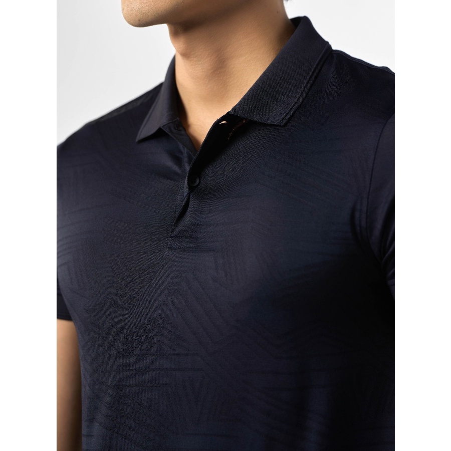 OWEN - Áo Polo nam Owen màu XANH ĐEN chất thun lạnh 231210 - Áo thun nam ngắn tay có cổ