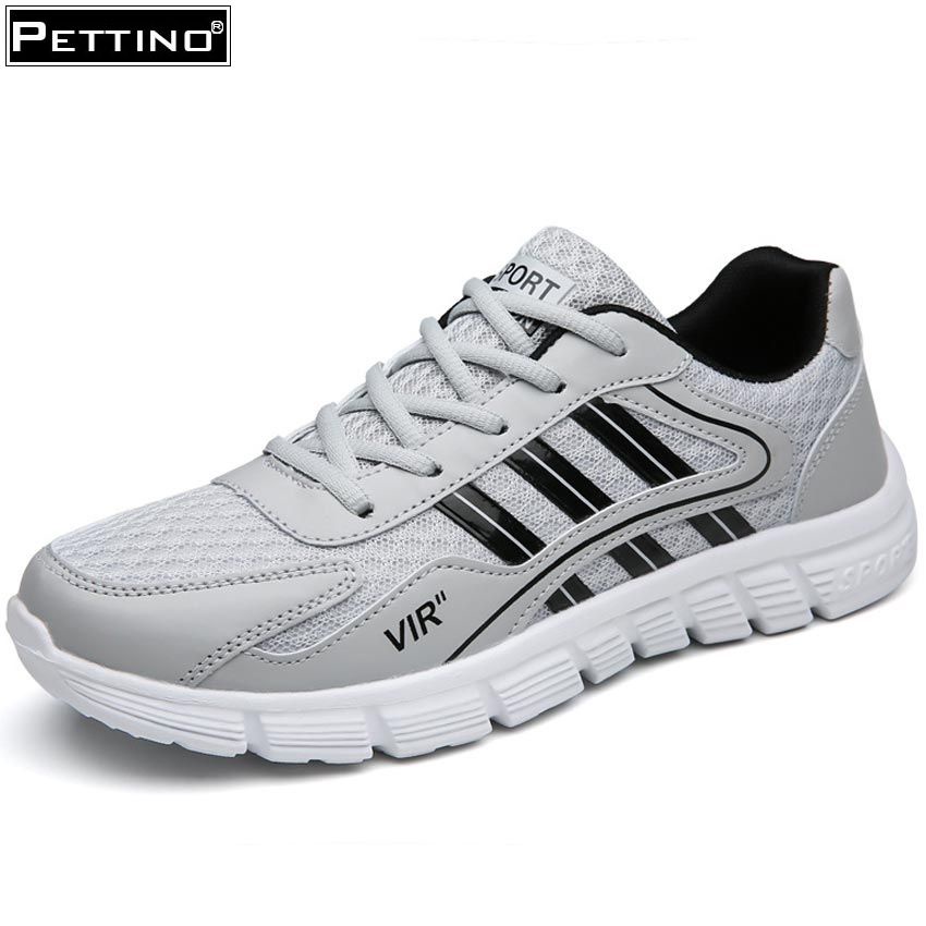 Giày thể thao sneaker nam siêu nhẹ thời trang chất liệu vải lưới thoáng khí êm chân PETTINO-PS03