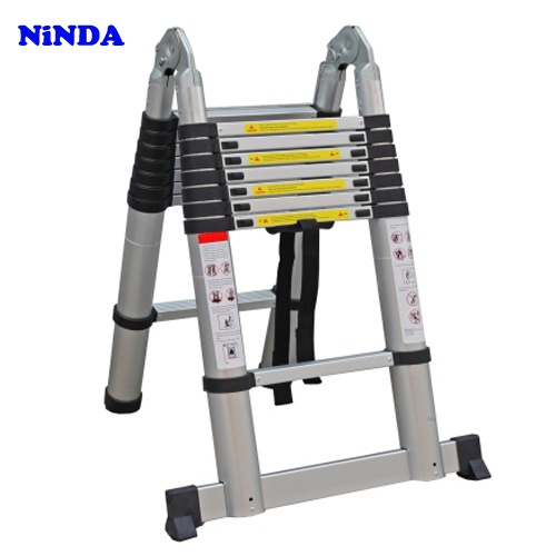 Thang nhôm rút gọn chữ A Ninda ND-50AI