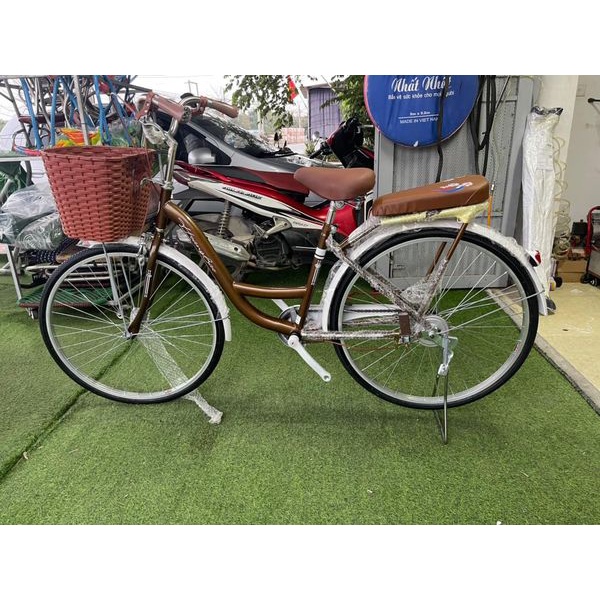 Xe Đạp Mini Nữ Size 26inch Hoangbao Cho Trẻ Em Và Người Lớn- Hàng Việt Nam Chất Lượng