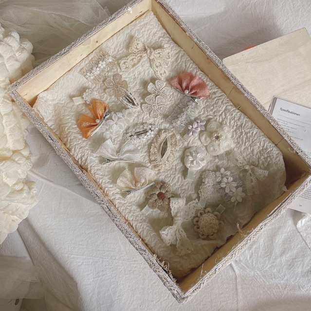 Kẹp tóc handmade xinh xinh cho bé iu Tiệm Su Kids