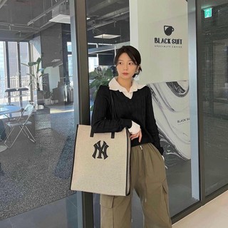 Túi tote mlb canvas ny / b 2023