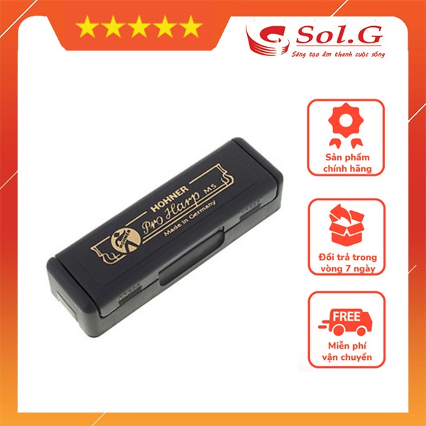 Harmonica Hohner Pro Harp ( Key C ) M564016 Nhập khẩu Đức - Phân phối Sol.G Phân Phối Nhạc Cụ Phụ Kiện Chính Hãng SolG