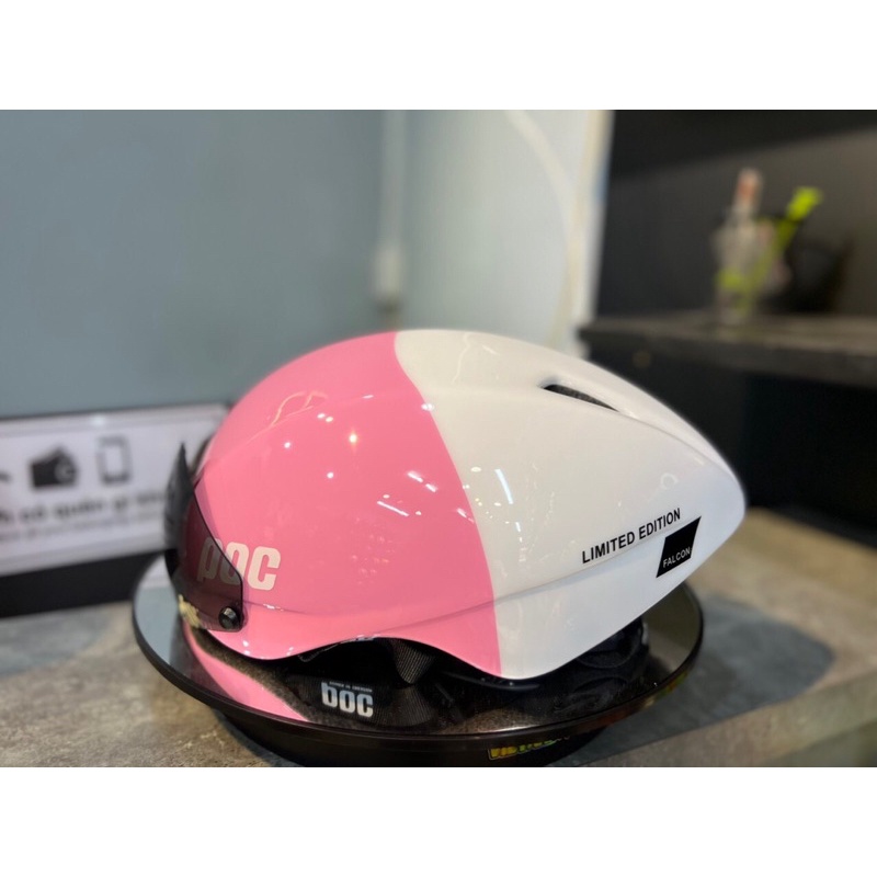Mũ nón bảo hiểm POC Falcon P01 01 chính hãng cao cấp thể thao xe đạp có kính hít giá rẻ mẫu mới nam nữ thời trang hot