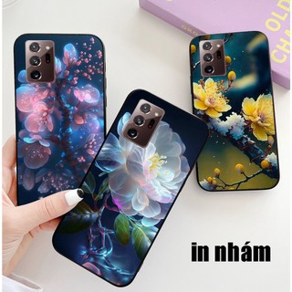 Ốp lưng Samsung note 20 plus / ss note 20 ultra in nhám hình hoa cỏ