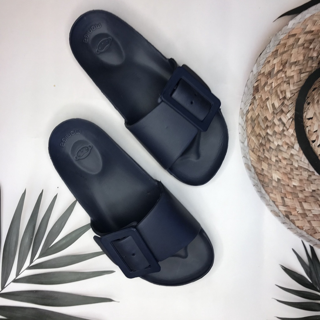 Dép Nữ Thái Lan Chính Hãng Quai Ngang Khoá Vuông Monobo Moniga 8.2