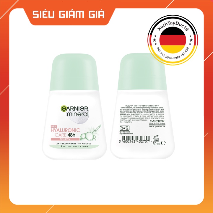 Lăn nách, Lăn khử mùi Garnier của Đức 50ml