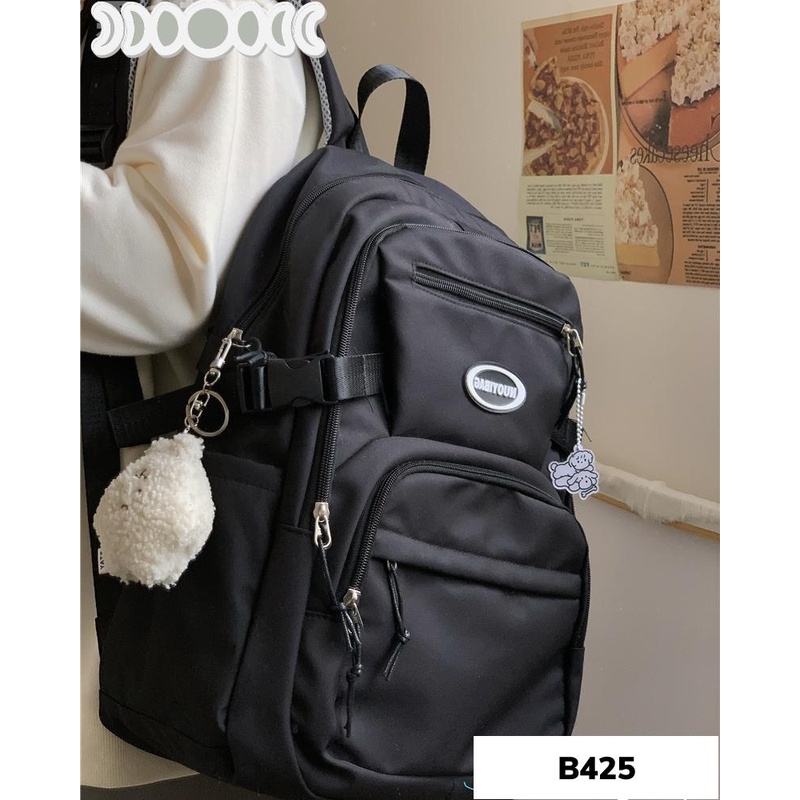 Balo đi học nam nữ nhiều ngăn giá rẻ thời trang cao cấp hàn quốc B425