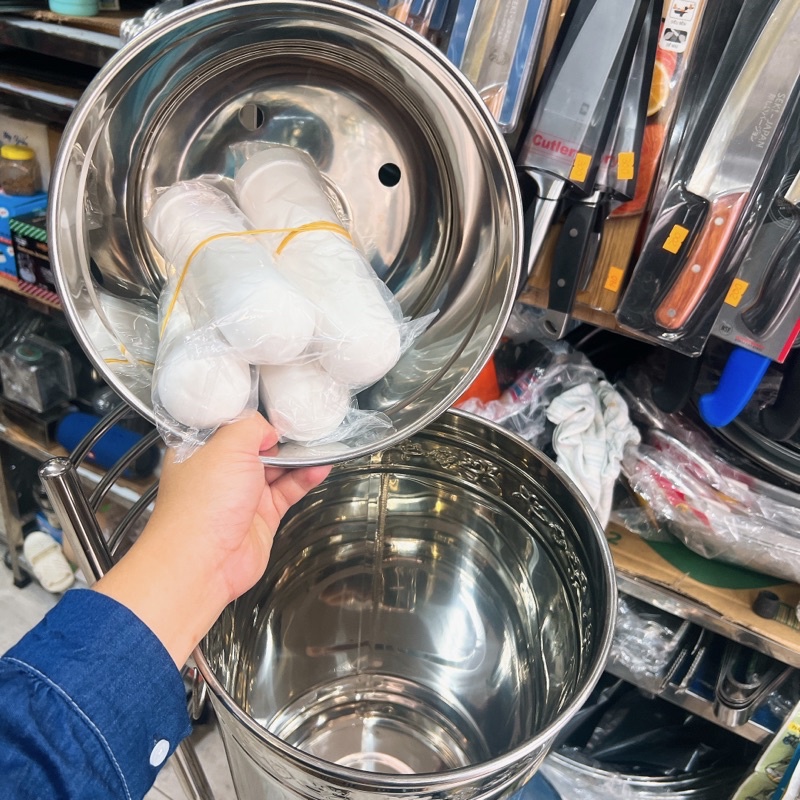 Bình lọc nước , chứa nước inox - 40 Lít . 304 - 201