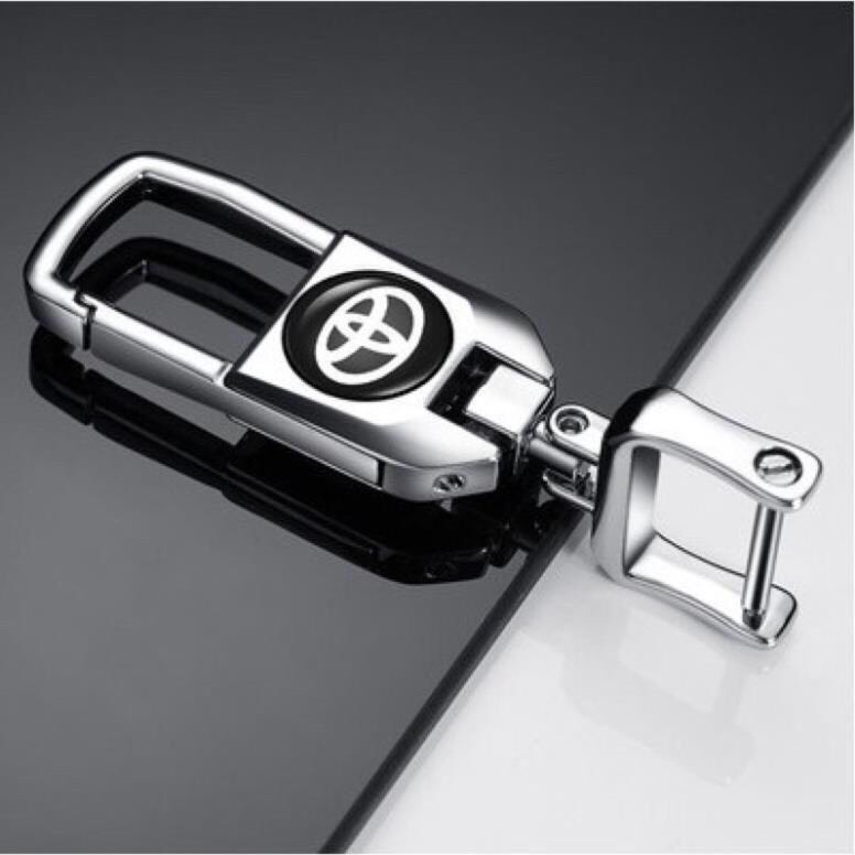 Bao Da chìa khoá xe Toyota Innova, Fortuner, Hilux 2017-2023... chìa 3 nút mẫu chuẩn như hình