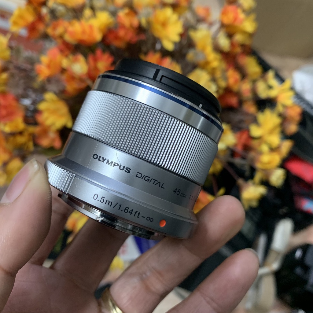 Ống kính Olympus M.zuiko 45f1.8 ngàm M4/3 cho Olympus và Lumix
