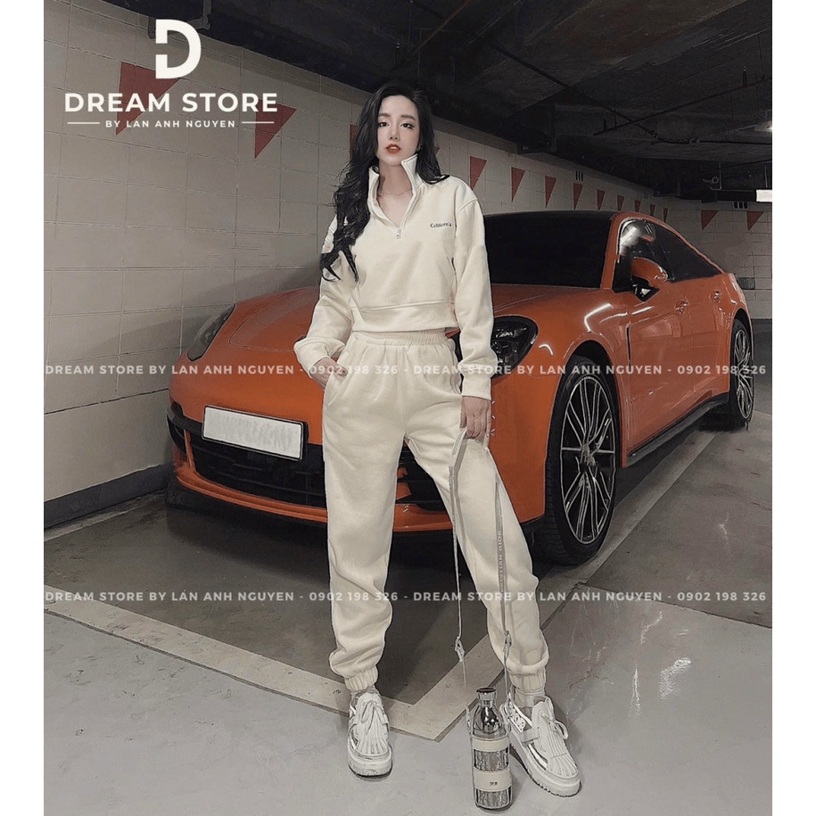 SIÊU SALE SÉT THUN NỈ THIẾT KẾ TAY ÁO DÀI , CỔ CHỮ V ĐÂY NĂNG ĐỘNG KHI ĐI CHƠI CN (HÀNG MỚI)