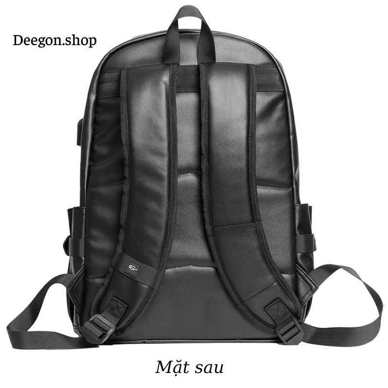 Balo da nam thời trang cao cấp cặp đi học nam nữ đựng laptop 15.6 ich siêu chống thấm nước giá rẻ