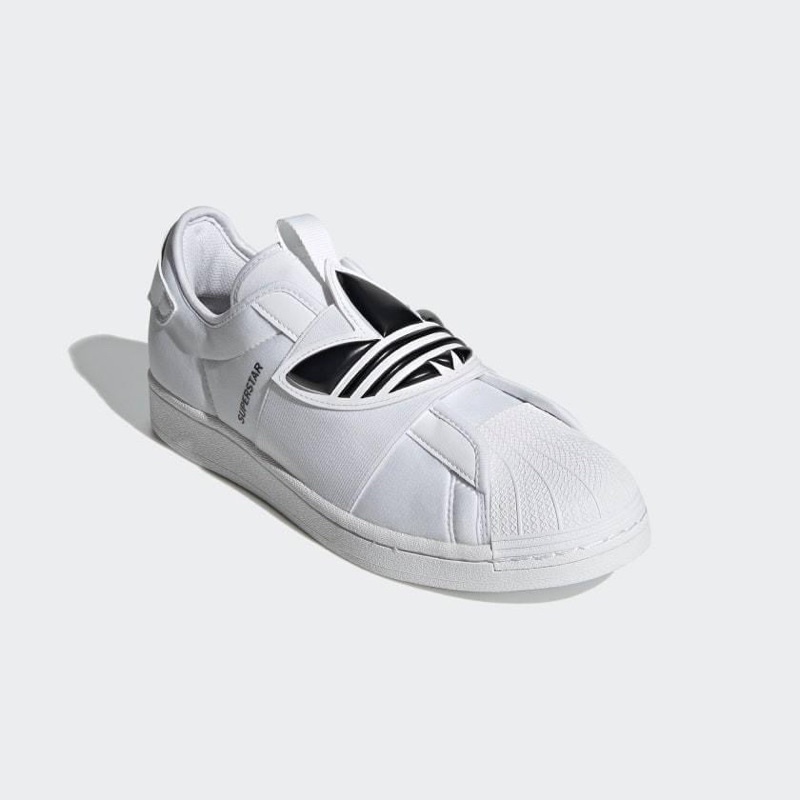 Giày 𝘼𝘿𝙄𝘿𝘼𝙎 superstar slipon trắng đen DH998 [ FREE SHIP ]