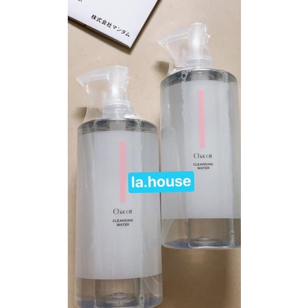 CHACOTT Chính hãng - Nước tẩy trang sạch sâu cho da nhạy cảm 500ml