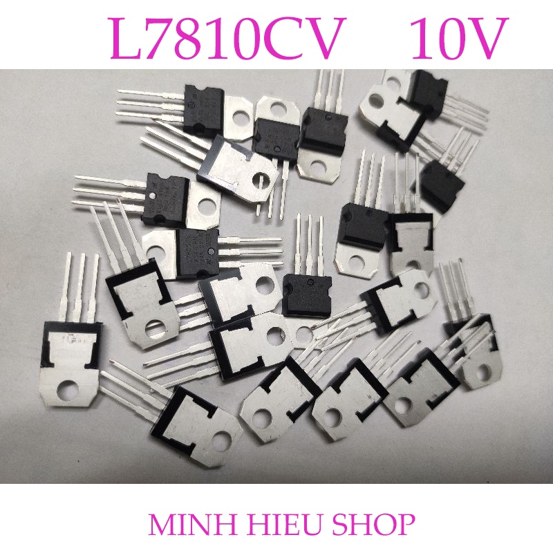 LM317T/L7805/7808/7810/7815CV/ TO220_10 Chiếc_ IC Nguồn chân dài thẳng đẹp, hàng nội địa nguyên bản
