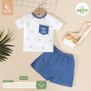 Moon_ Bộ cộc tay Petit Moon cho bé